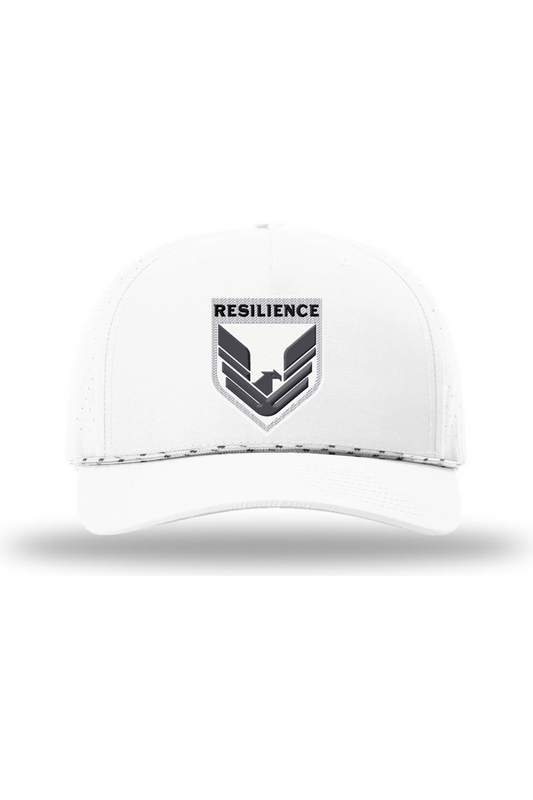 Resilience Shield Laser Perf Performance Rope Cap with 3D Emblem