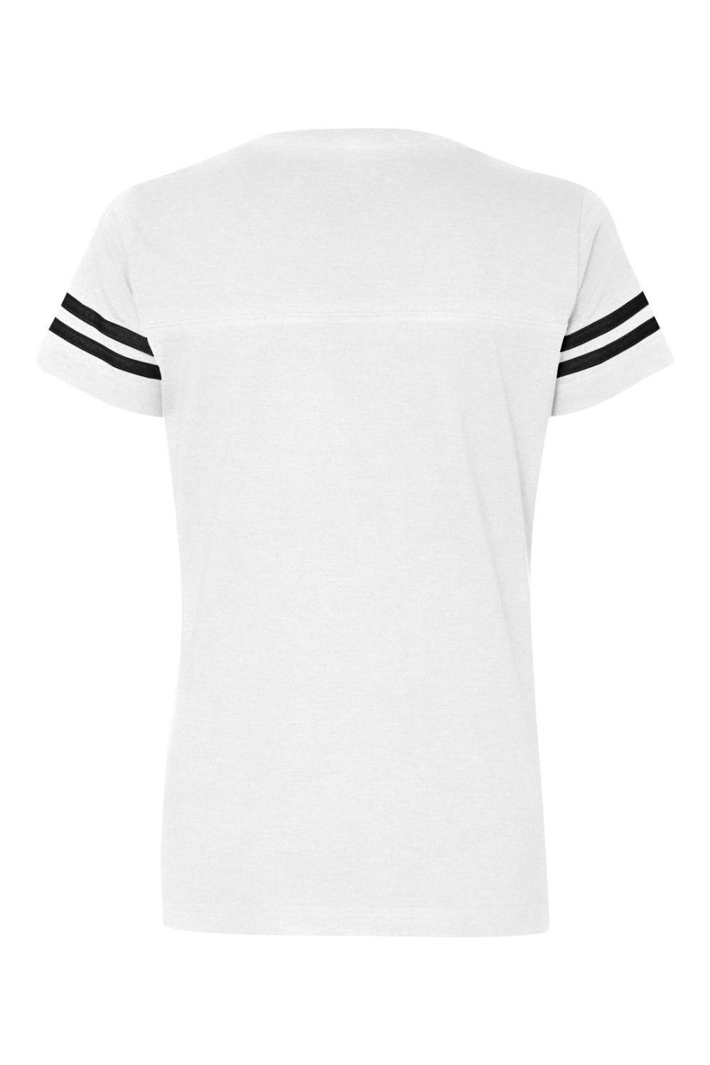 LAT Women's Football V-Neck Fine Jersey Tee - 3537