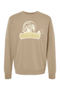 Mass Bay Warriors Pastel Logo Pigment-Dyed Crewneck Sweatshirt - Unisex Adult