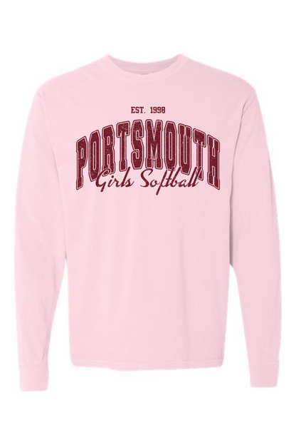 Portsmouth Softball '98 Comfort Colors Long SLeeve T-Shirt - Men's