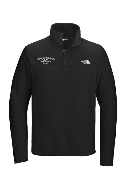 Black pullover with branding on a white background