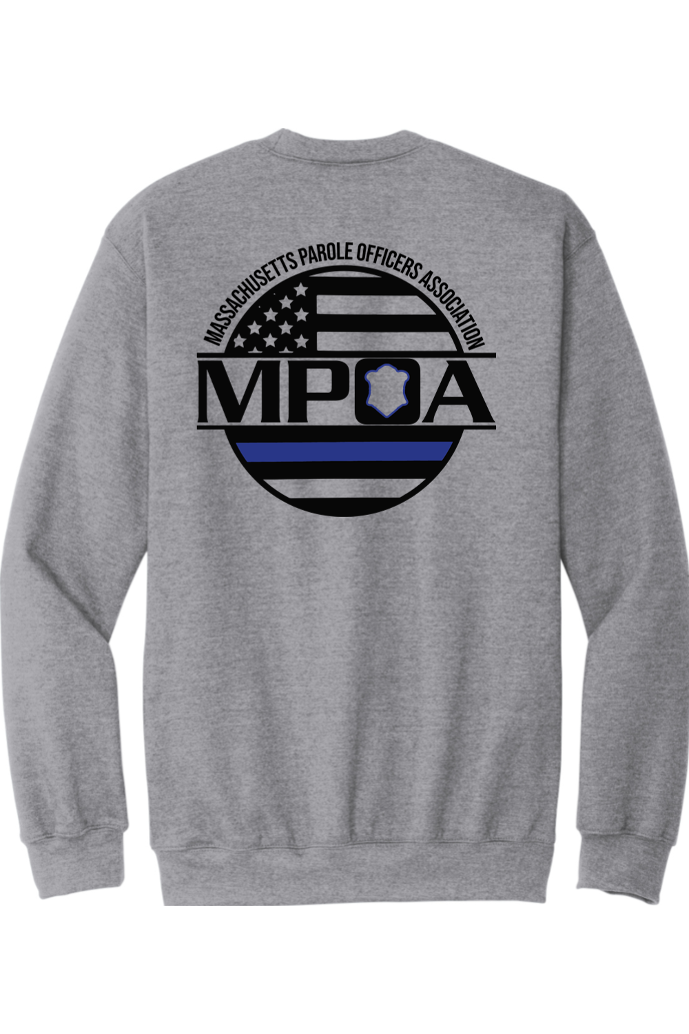 Mass Parole Officers Badge Unisex Crewneck Sweatshirt