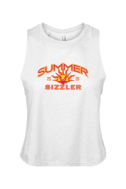Summer Sizzler Racerback Cropped Tank - Women's