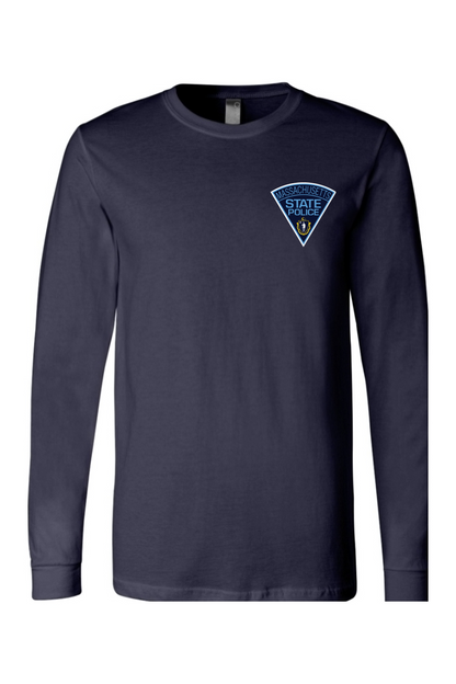 MSP Crime Scene Front Logo Long Sleeve T-Shirt - Mens Adult