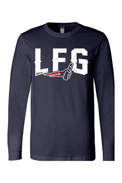Game Time 100% Cotton Long Sleeve T-Shirt - Men's