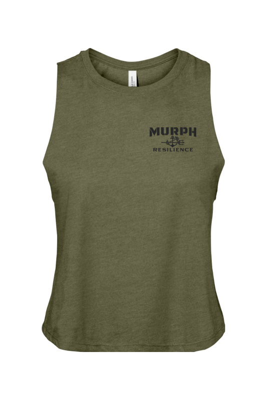 Resilience Murph 2026 Racerback Cropped Tank - Women's