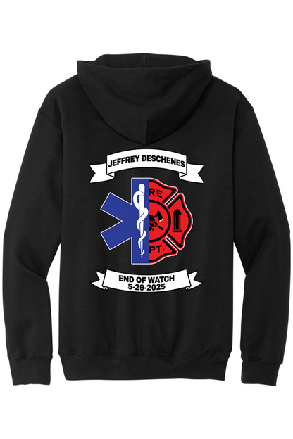NAFD Jeffrey Deschenes End of Watch Hoodie - Unisex Adult