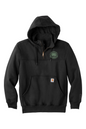 New England Golf Greens - Carhartt Rain Defender Paxton Heavyweight Hooded Zip Mock Sweatshirt