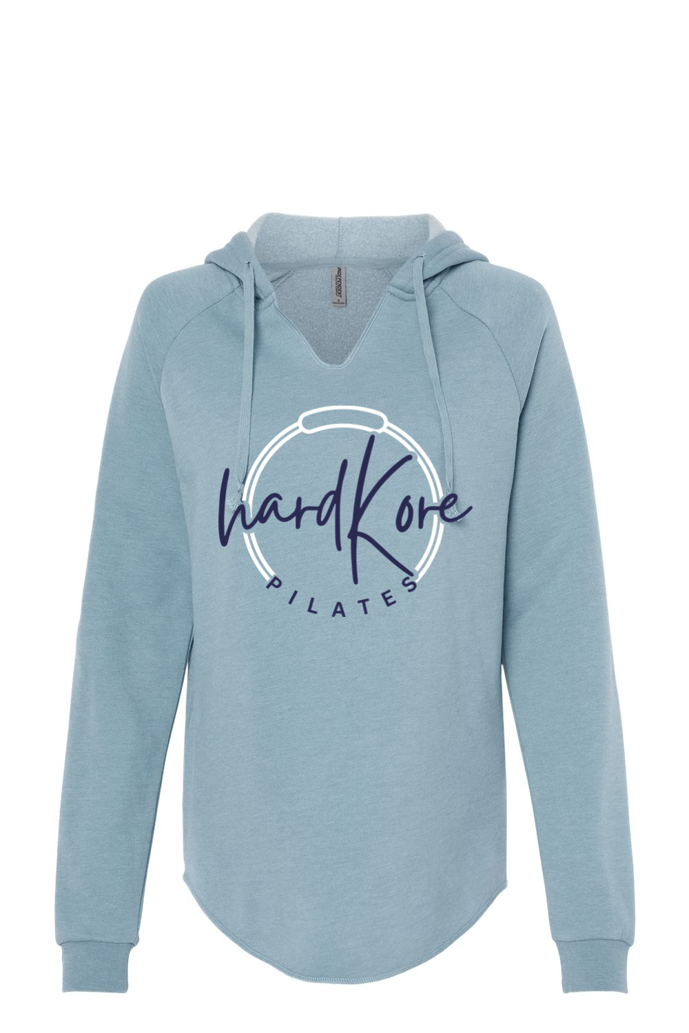 Hard Kore Pilates Lightweight California Wave Wash Hoodie - Women's