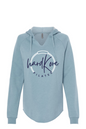 Hard Kore Pilates Lightweight California Wave Wash Hoodie - Women's