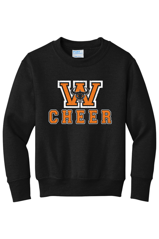 Woburn Cheer Standard Crewneck Sweatshirt - Kids