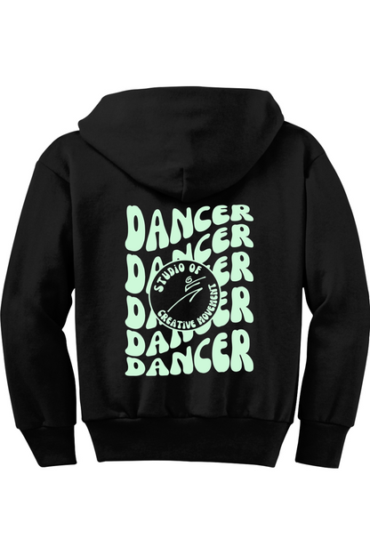 Studio of Creative Movement Dancer Full-Zip Hooded Sweatshirt - Youth