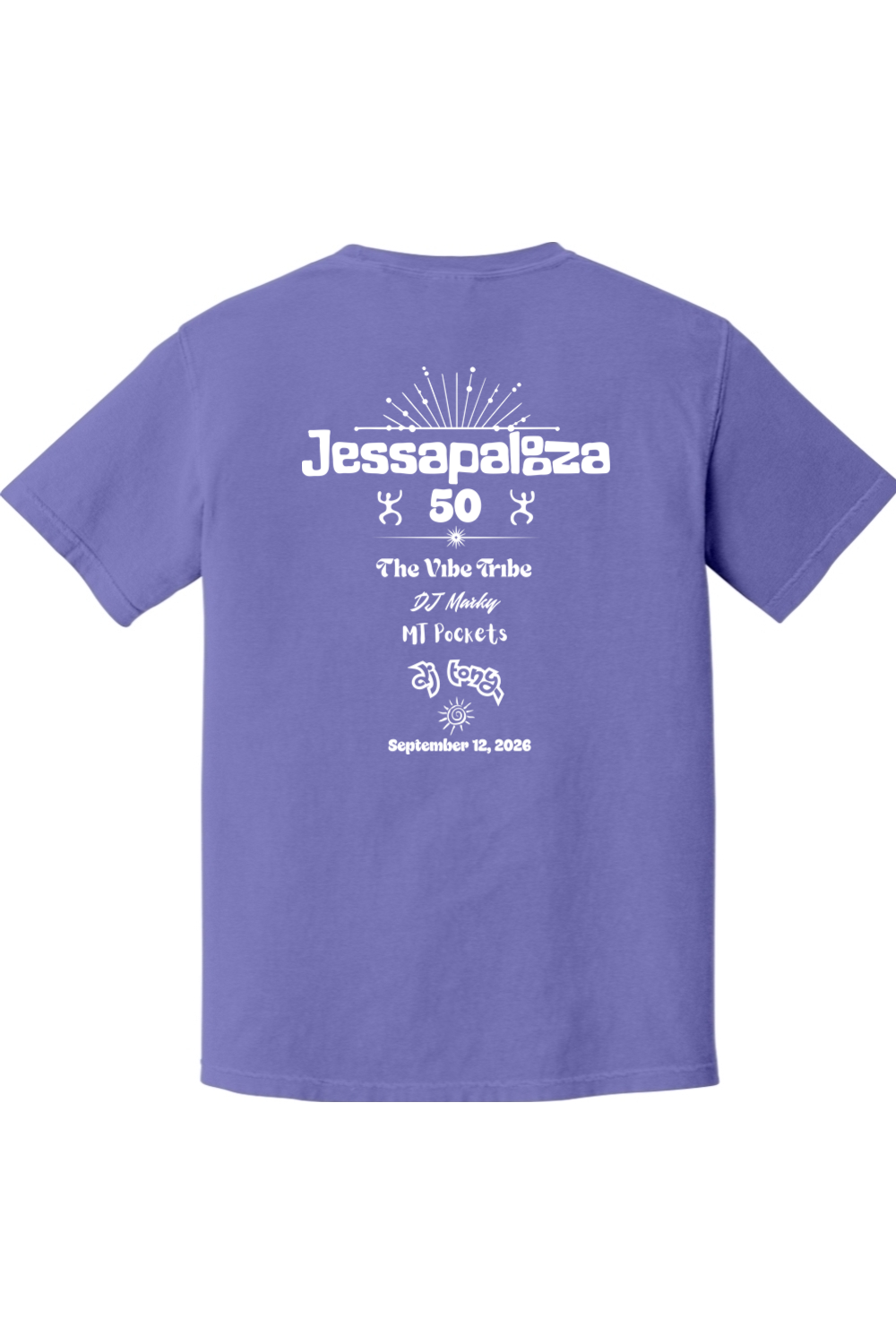 Jessapalooza Comfort Colors T-Shirt - Adult Men's/Unisex
