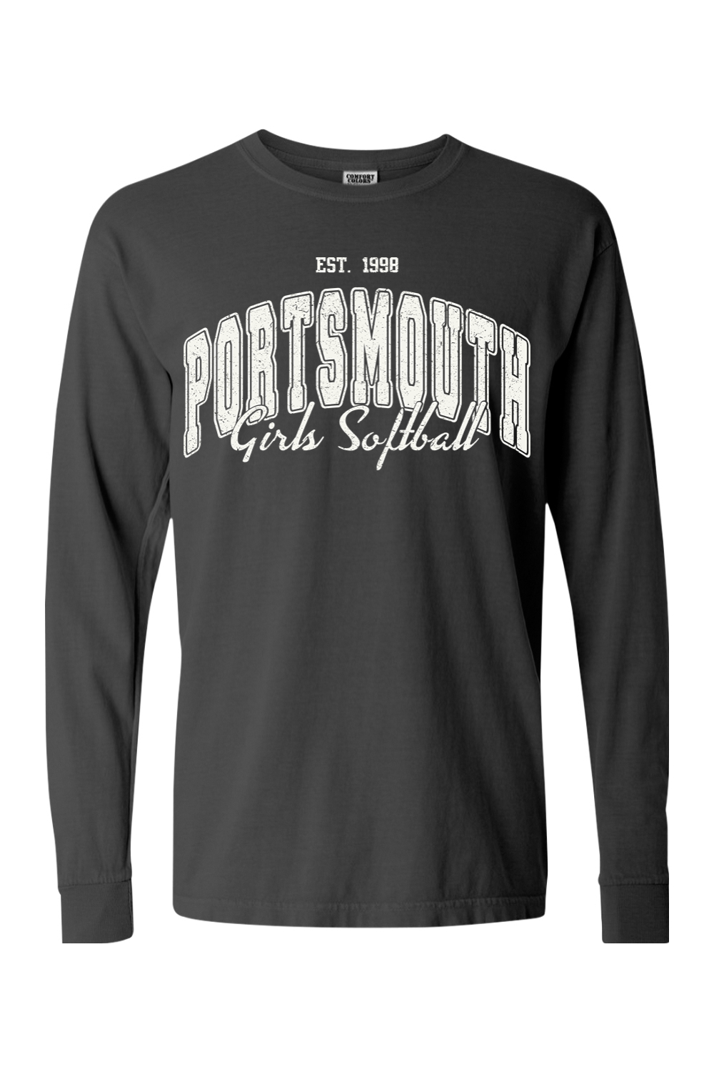 Portsmouth Softball '98 Comfort Colors Long SLeeve T-Shirt - Men's