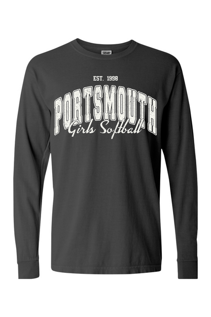 Portsmouth Softball '98 Comfort Colors Long SLeeve T-Shirt - Men's
