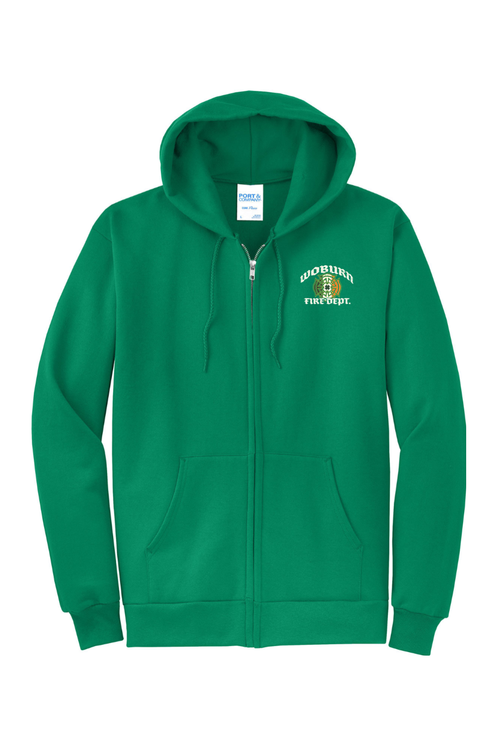 Woburn Fire St. Patrick's Day 2026 Standard Full-Zip Hoodie - Men's
