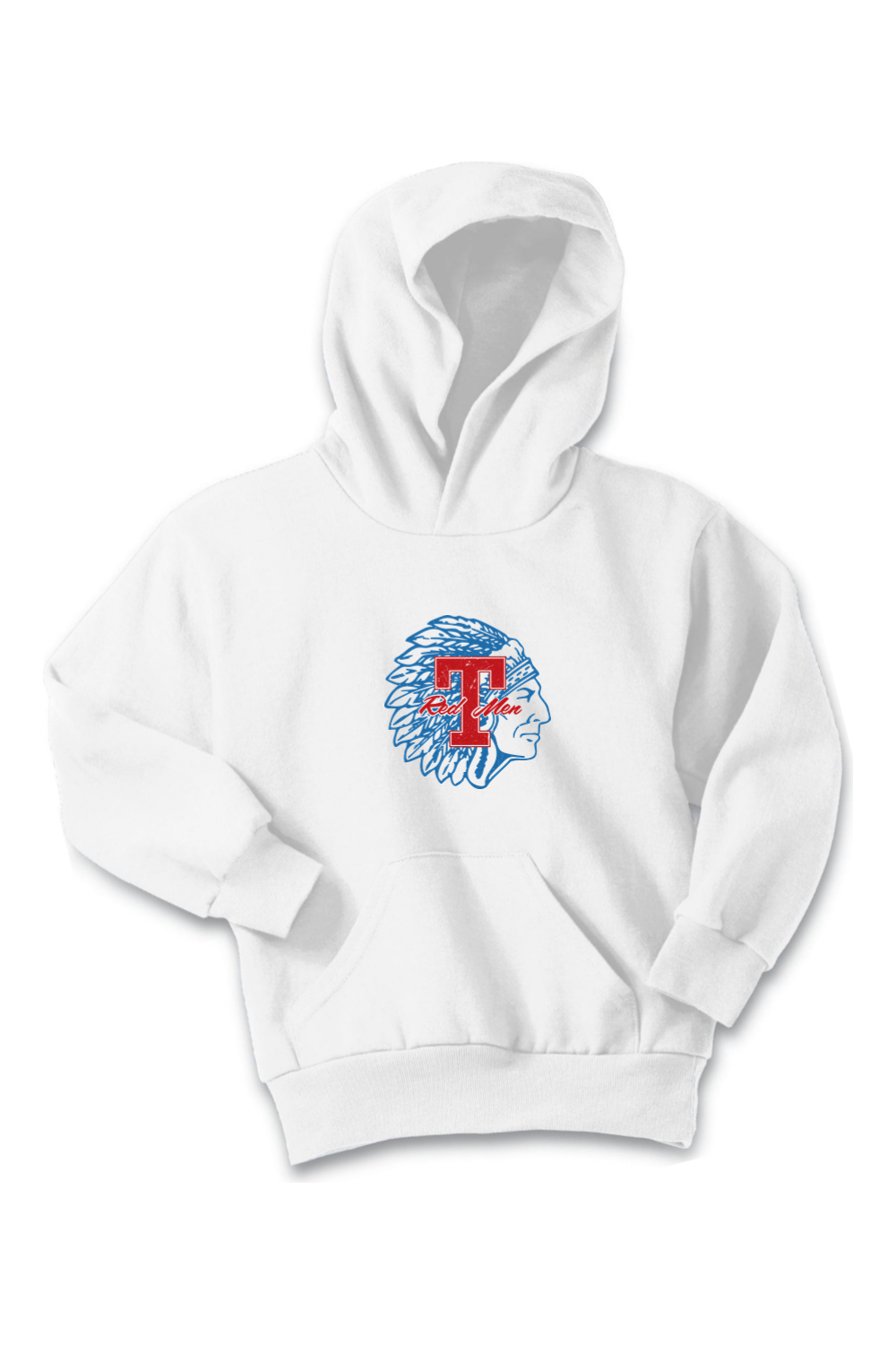 Tewksbury Red Men Standard Hoodie - Kids