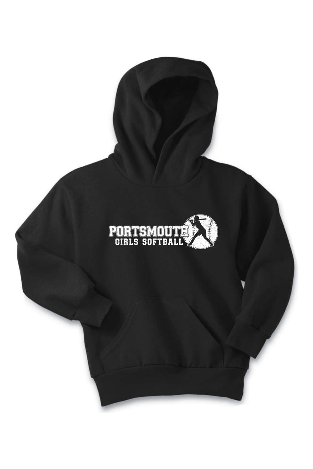 Portsmouth Girls Softball Standard Fleece Hoodie - Kid's