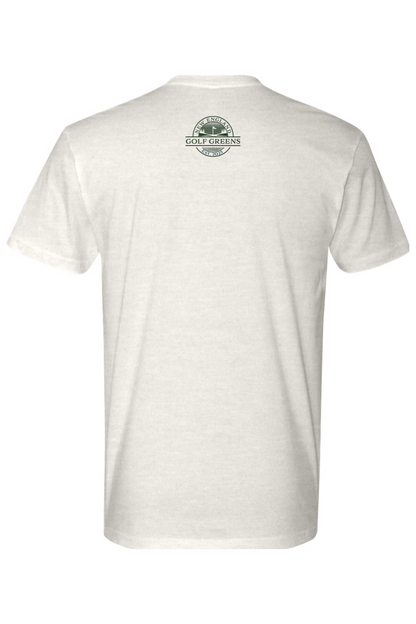 New England Golf Greens Emblem Cotton T-Shirt - Unisex Adult
