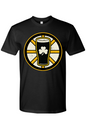 Beer, Hockey, Black & Gold 100% Cotton T-Shirt - Unisex