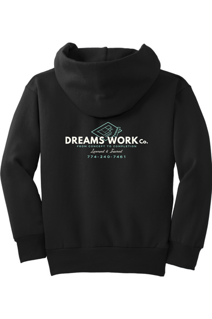 Dreams Work Co. Cotton Blend Hoodie - Youth