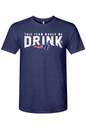 New England Football Makes Me Drink Triblend T-Shirt - Unisex