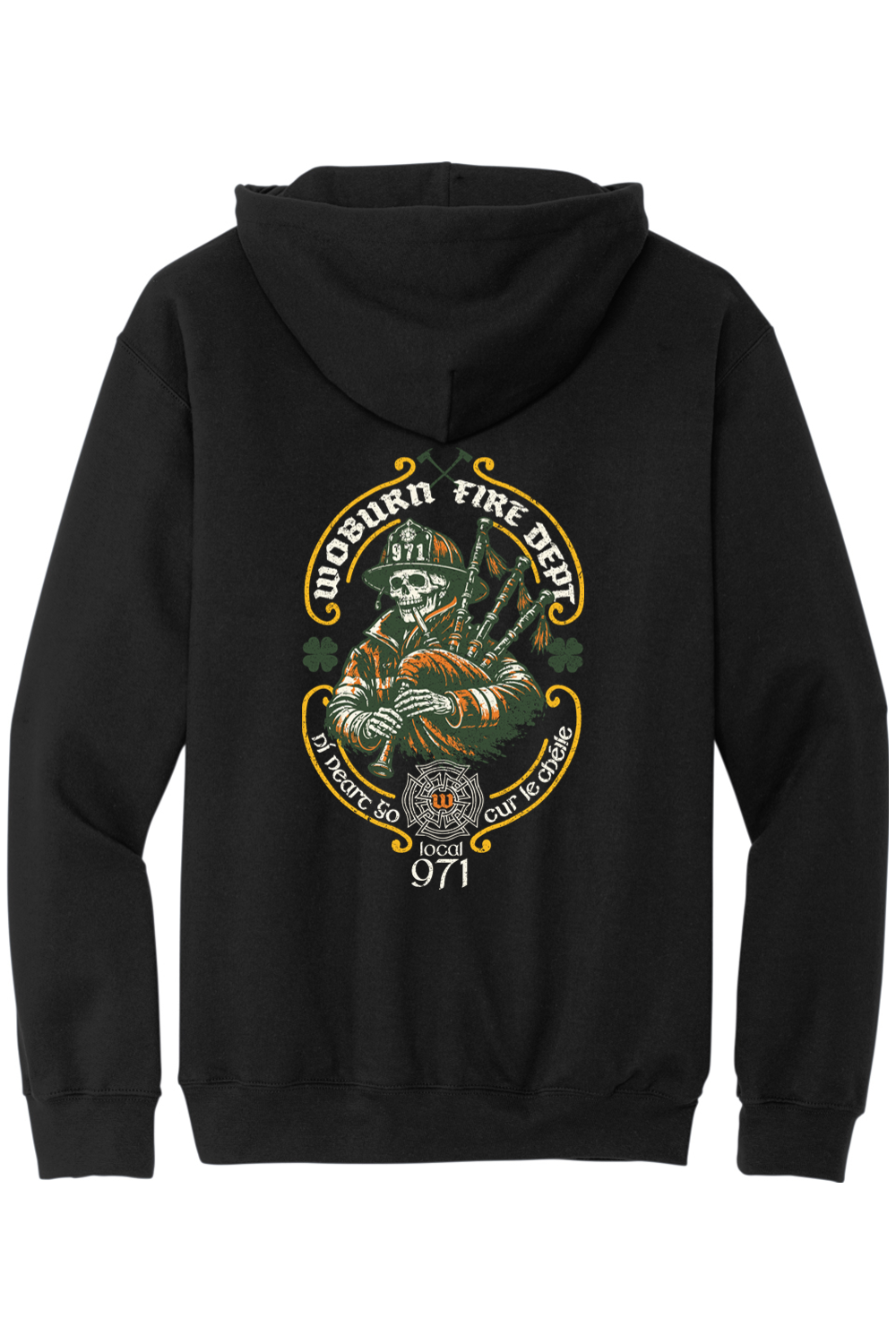 Woburn Fire St. Patrick's Day 2026 Standard Hoodie - Men's