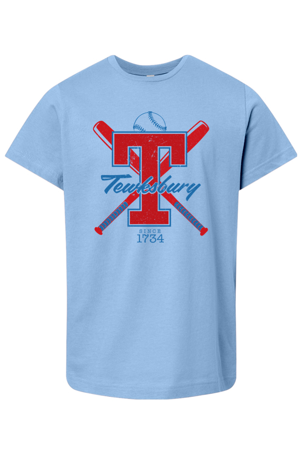 Tewksbury Baseball/Softball Cotton T-Shirt - Kids