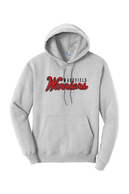 Wakefield Warriors Retro Script Standard Fleece Hoodie