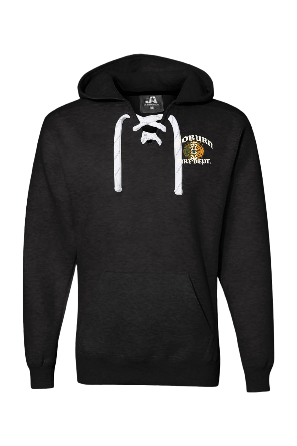 Woburn Fire St. Patrick's Day Premium Sport Lace Hoodie - Men's