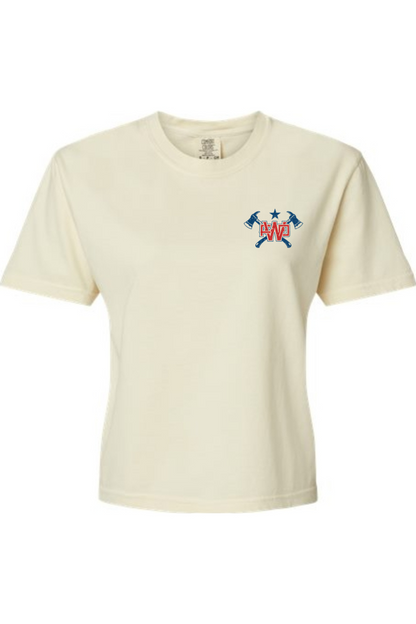WFD Celebrating USA's 250th Comfort Colors Boxy T-Shirt - Women's