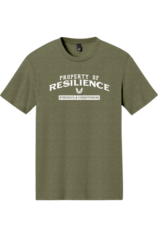 Property of Resilience Strength & Conditioning Tri-Blend T-Shirts - Men's