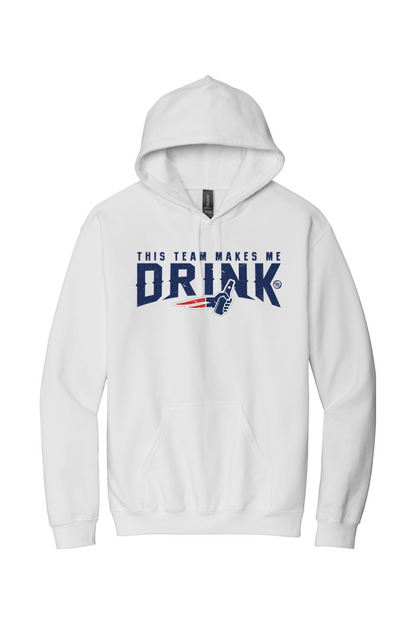 New England This Team Makes Me Drink Hoodie - Men's