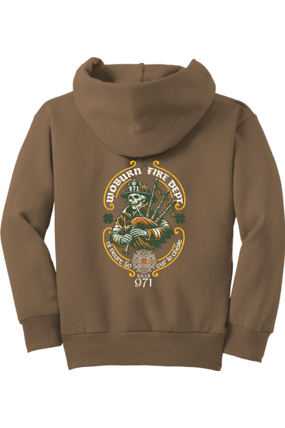 Woburn Fire St. Patrick's Day Standard Hoodie - Kids