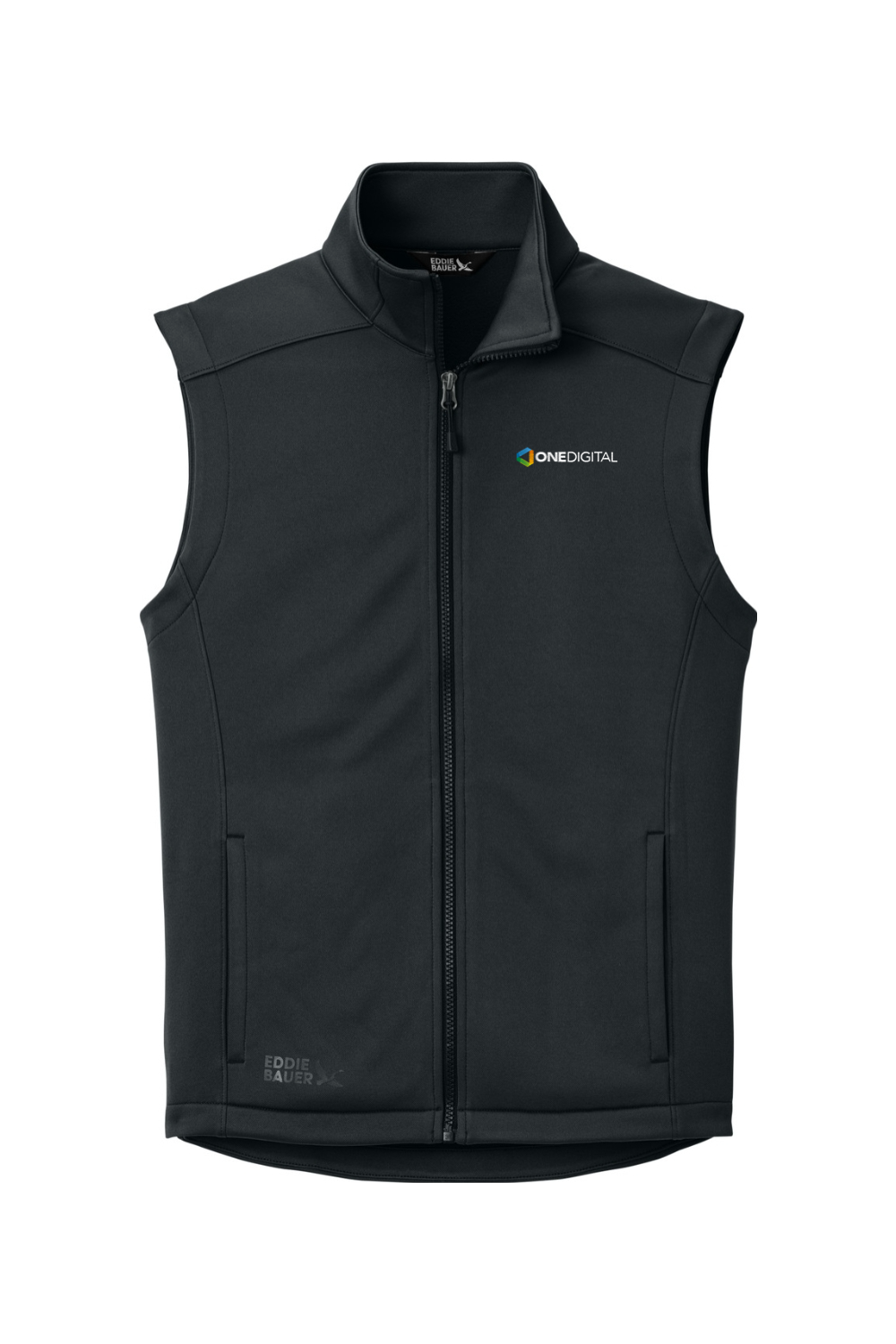 Embroidered One Digital - Eddie Bauer Smooth Mid Layer Fleece Vest