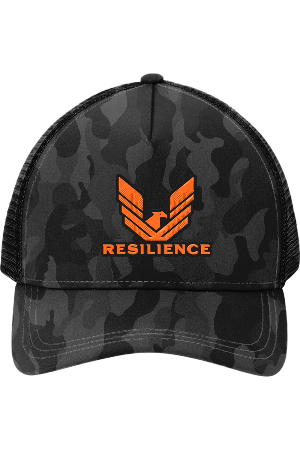 Resilience Medfield Camo Trucker Cap with 3D Emblem