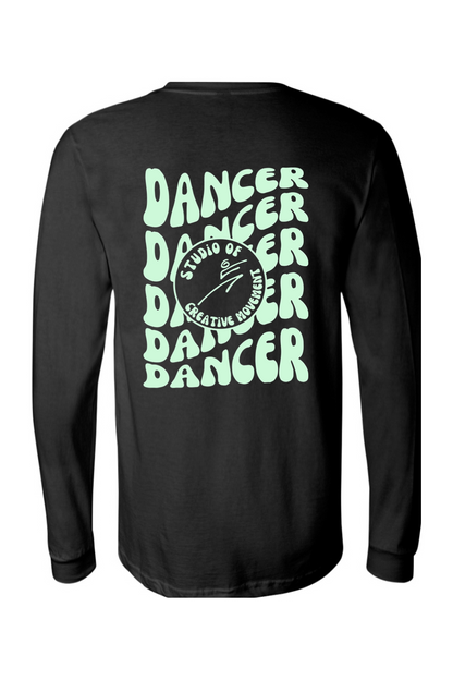Studio of Creative Movement Dancer Jersey Long Sleeve T-Shirt - Unisex Adult