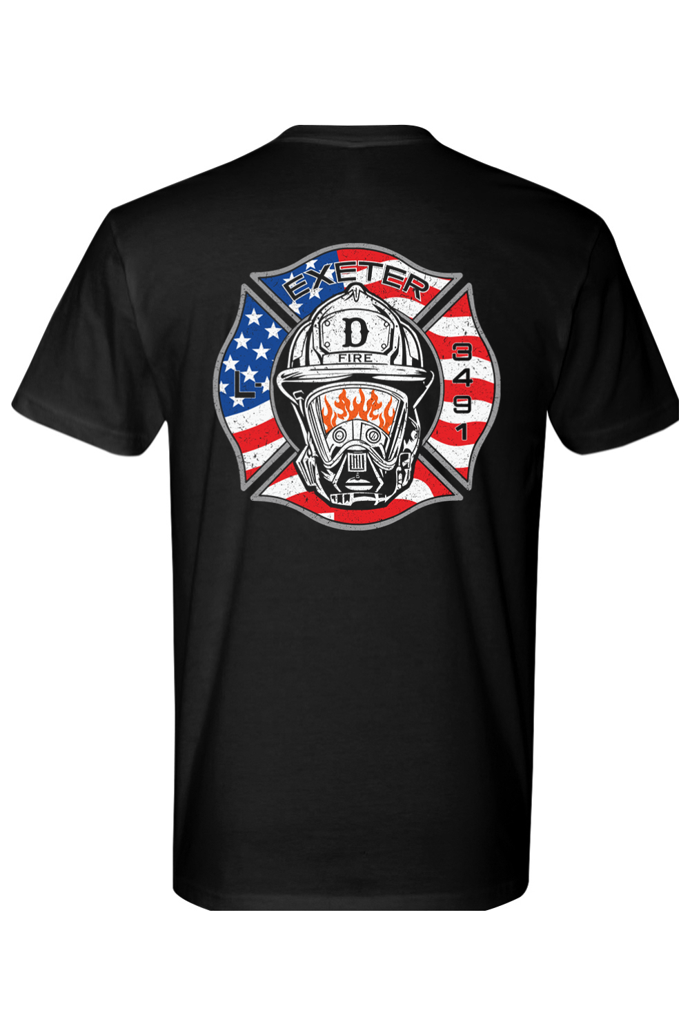 Exeter Fire D-Shift 100% Cotton T-Shirt - Men's