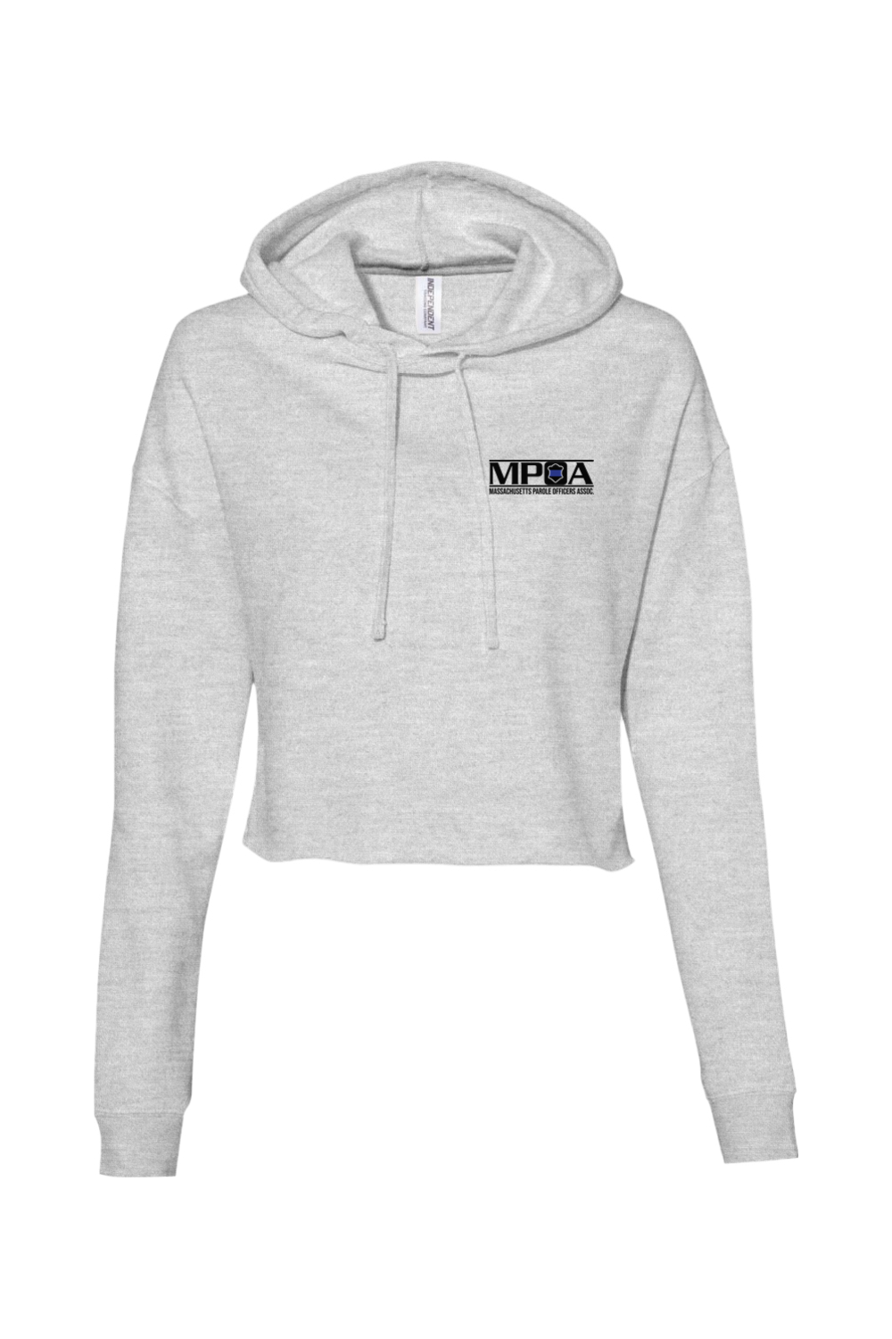 Mass Parole Officers - Women's Cropped Hooded Sweatshirt