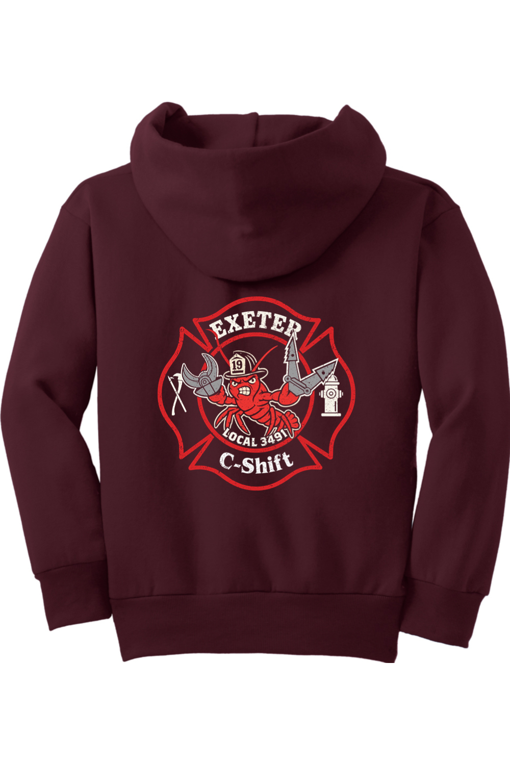 Exeter Fire C-Shift Standard Fleece Hoodie - Youth