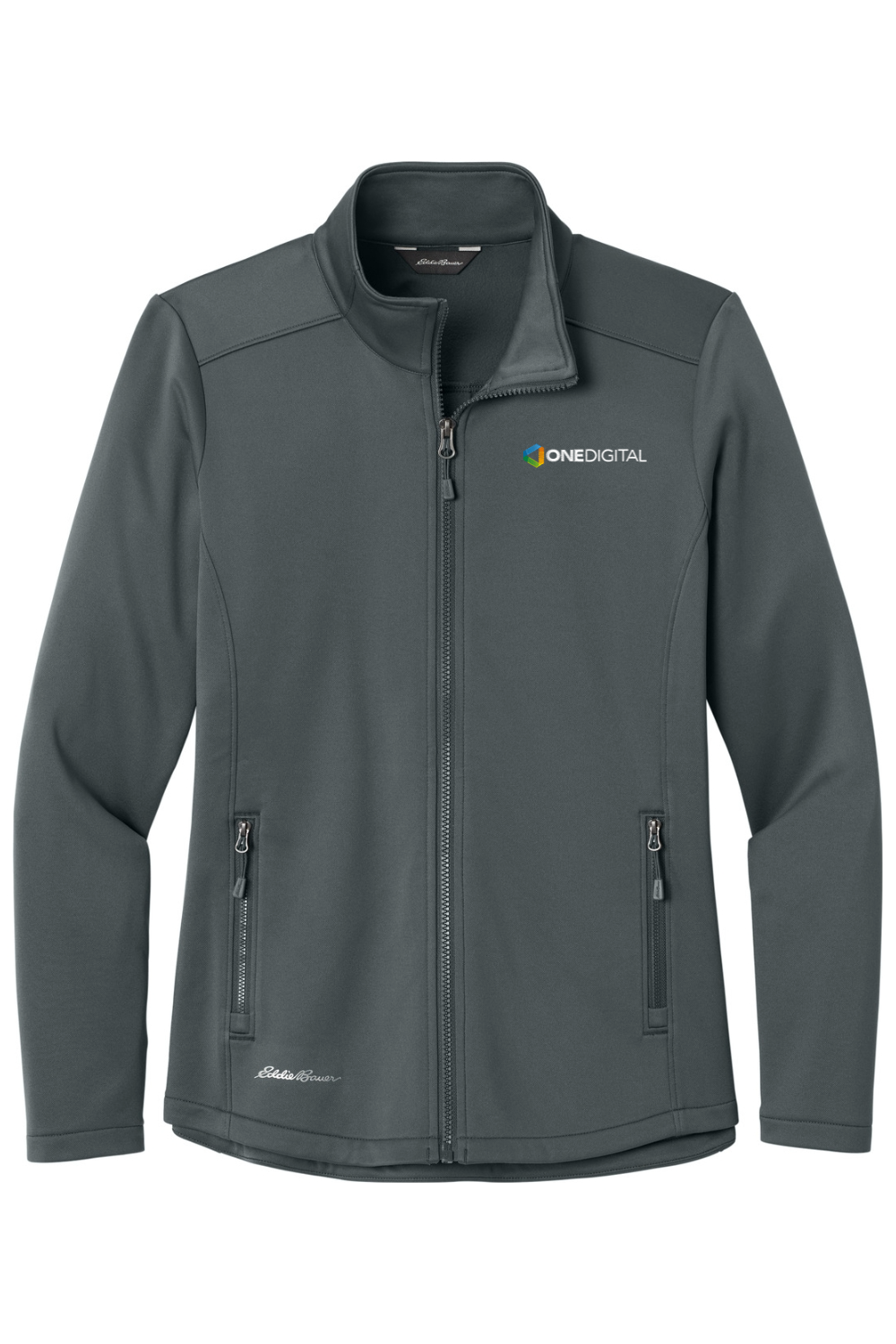 Embroidered One Digital - Eddie Bauer Women's Smooth Mid Layer Fleece Full-Zip