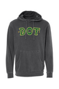 DOT Clover Pigment-Dyed Hooded Sweatshirt