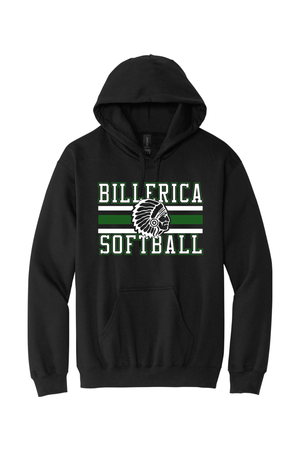Billerica Softball Midweight Hooded Sweatshirt