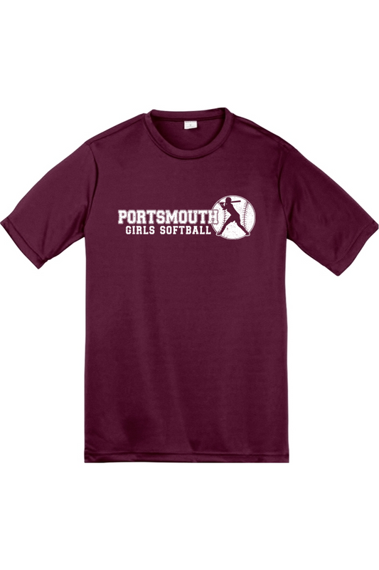 Portsmouth Girls Softball PosiCharge Competitor T-Shirt - Kid's