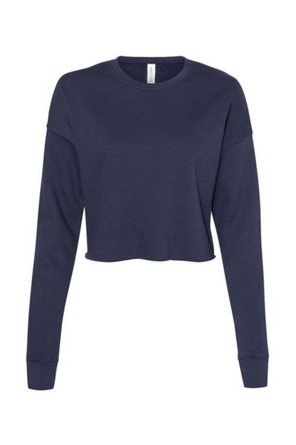 Bella + Canvas Women's Crop Crew Fleece - 7503