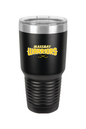 MassBay Warriors 30oz Stainless Steel Tumbler