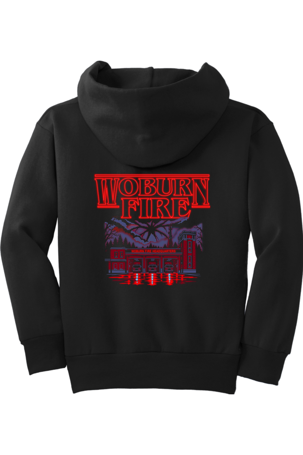 Woburn Fire Halloween 2026 Standard Fleece Hoodie - Youth