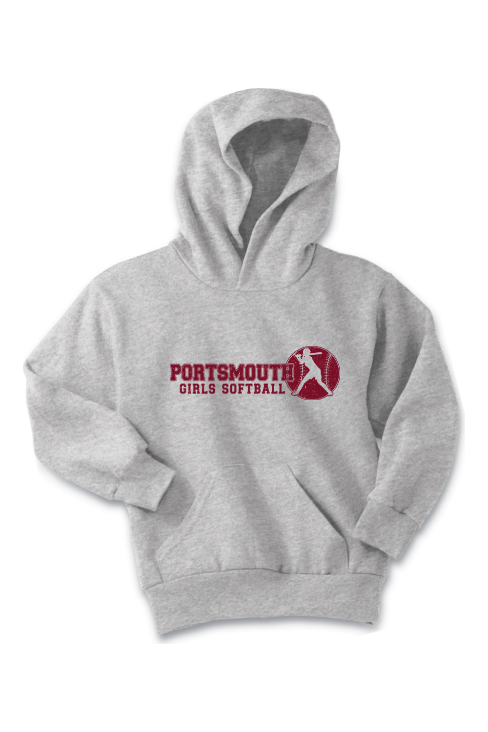 Portsmouth Girls Softball Standard Fleece Hoodie - Kid's