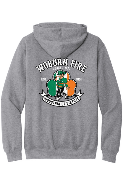 Woburn Fire Local 971 Irish Standard Hoodie - Unisex / Adult