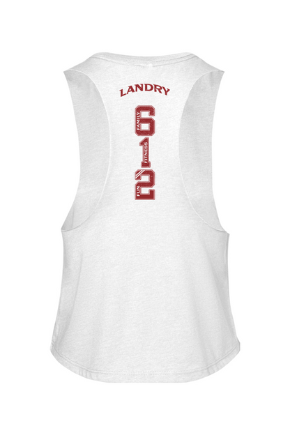 Resilience Landry Day '26 Red Racerback Cropped Tank - Women's
